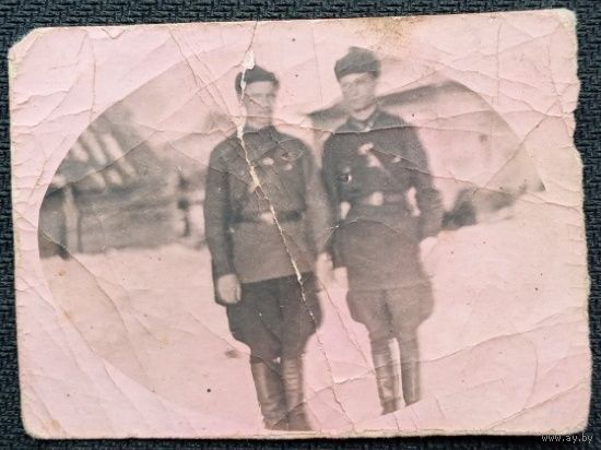 Фото РККА подпись 1930 годы(А 9)