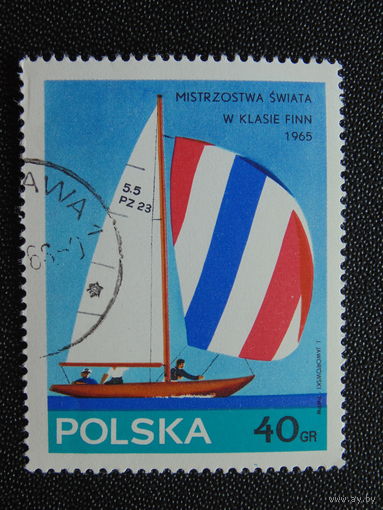 Польша 1965 г. Спорт.
