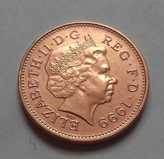 1 пенни, Великобритания 1999 г.