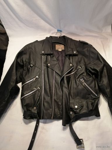 Куртка кожаная размер 48-50