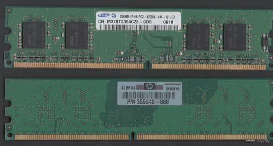 Память Samsung 256MB PC2-4200 DDR2-533MHz