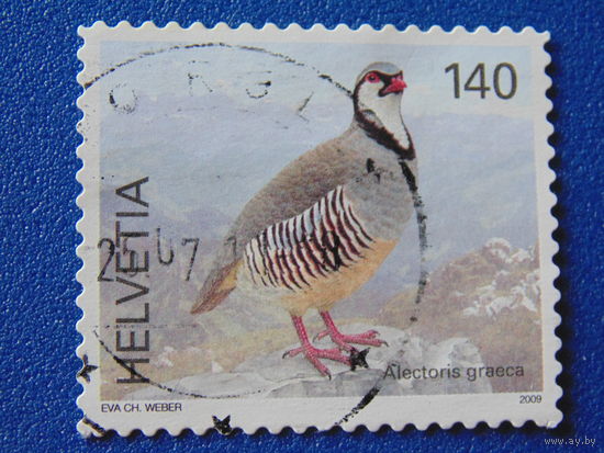 Швейцария 2009 г. Птицы.