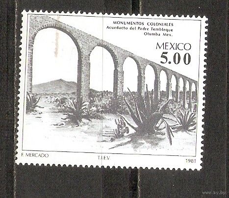 КГ Мексика 1981 Монумент