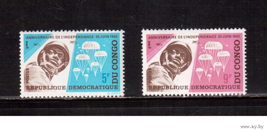 Конго-1965,(Мих.235-)  **  , Парашютисты