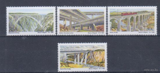 [1297] ЮАР 1984. Мосты. СЕРИЯ MNH