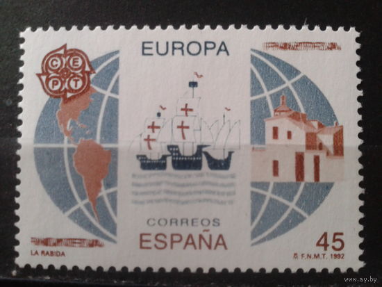 Испания 1992 Европа, 500 лет открытия Америки**