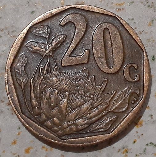 ЮАР 20 центов, 2004 (7-2-21)