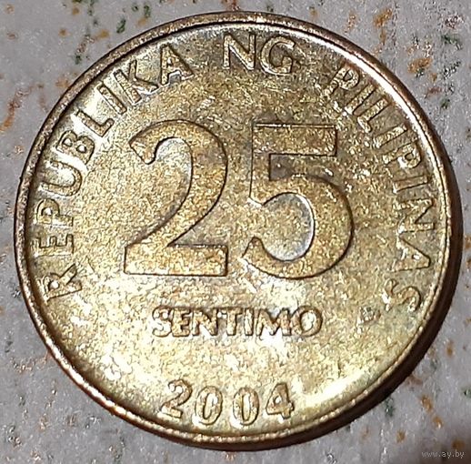 Филиппины 25 сентимо, 2004 (12-7-12)