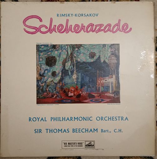 Rimsky-Korsakov, Royal Philharmonic Orchestra, Sir Thomas Beecham, Bart., C.H. – Scheherazade