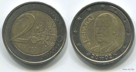 Испания. 2 евро (2002)