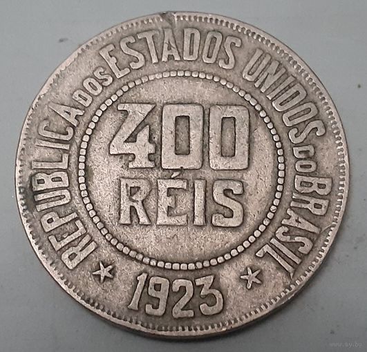 Бразилия 400 реалов, 1923 (3-13-186(в))