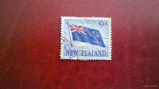 Флаг 1960 год Новая Зеландия