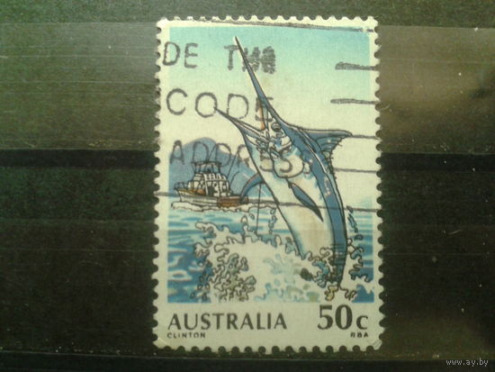 Австралия 1979 Рыбалка, марлин