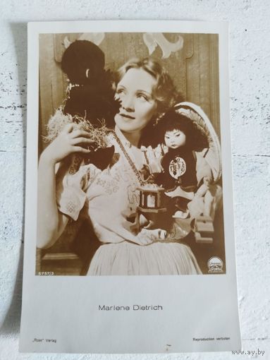Марлен Дитрих. Marlen Dietrich. Изд. ROSS. 1930-е.