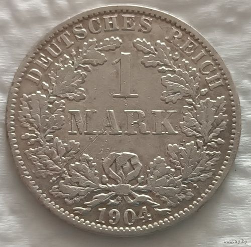 Германия 1 марка 1904