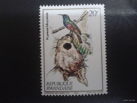 Руанда 1983 птица