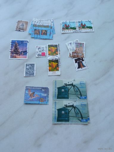 Набор марок (27 штук)