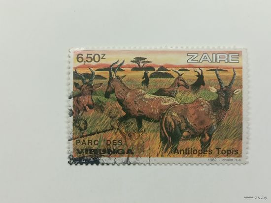 Конго (Заир) 1982. Национальный парк Вирунга