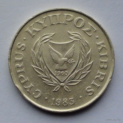 Кипр 5 центов. 1983