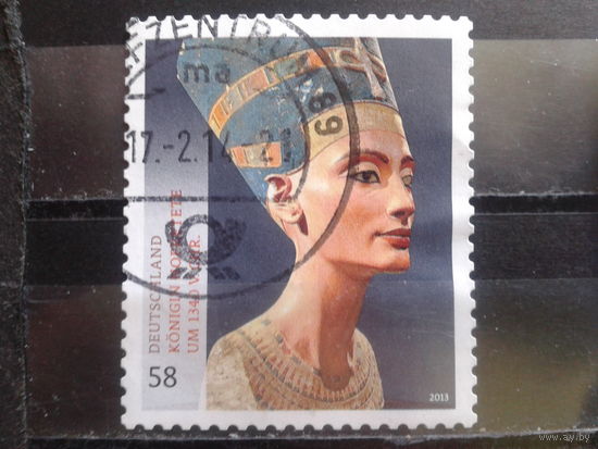 Германия 2013 Нефертити, египетская царица Михель-1,2 евро гаш