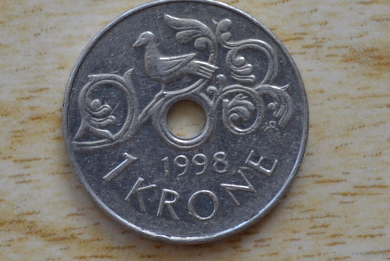 Норвегия 1 крона 1998