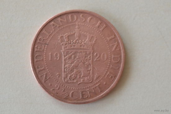 Нидерландская Индия 2.5 цента 1920