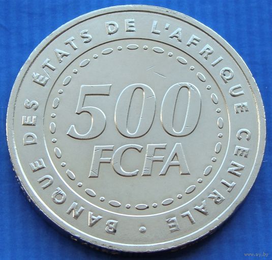 Центральная Африка (BEAC) 500 франков 2006 года  KM#22