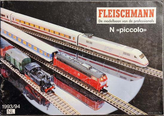 Каталог ж.д. моделей Fleischmann N-9mm 1993-94