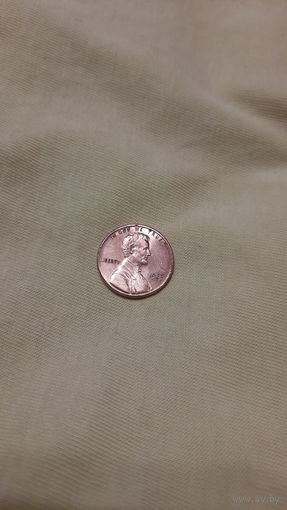 США 1 цент, 1983г. без обозначения м.д.