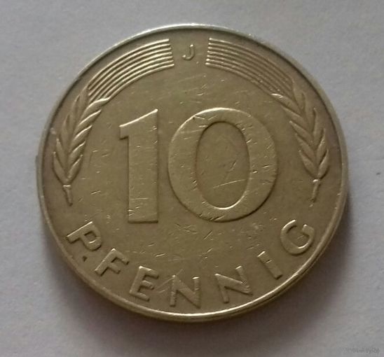 10 пфеннигов, Германия 1983 J