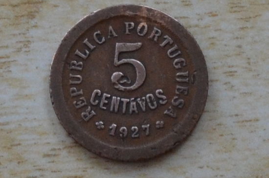 Португалия 5 сентаво 1927