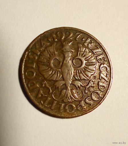 Польша 2 гроша 1927 г