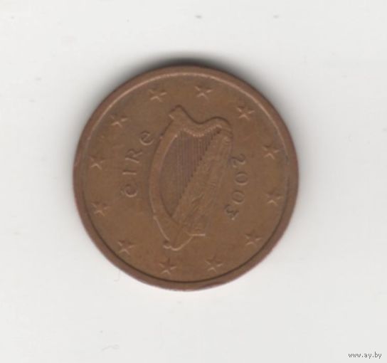 2 евроцента Ирландия 2003 Лот 8206