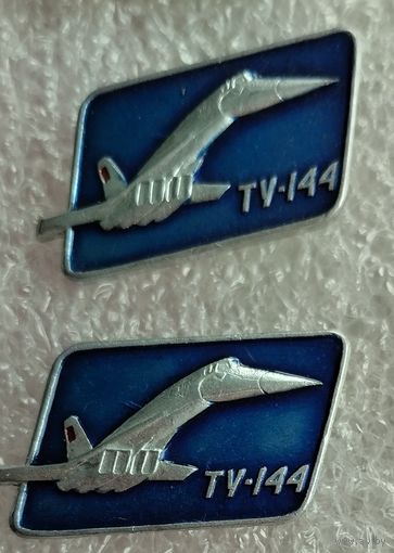 Значки, Самолеты ТУ-144.