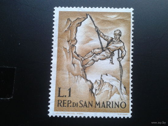 Сан-Марино 1962 альпинист