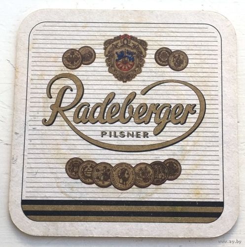 Подставка под пиво Radeberger No 3