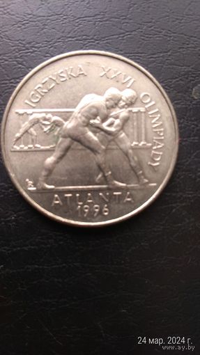 Польша 2 злотых 1995 XXVI Олимпийские Игры в Атланте