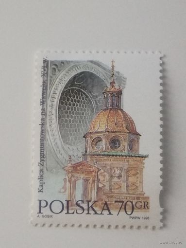 Польша 1996. Архитектура церквей.