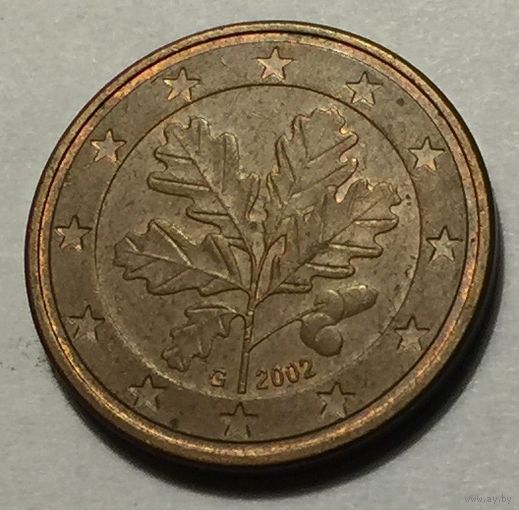 Германия, 5 центов 2002 G