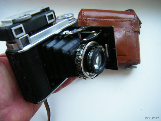 Старинный Немецкий фотоаппарат. Гармошка с родным чехлом.