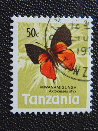 Танзания. Бабочка.