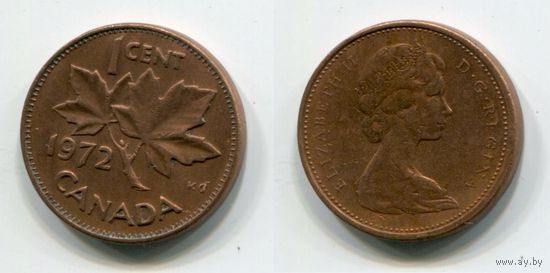 Канада. 1 цент (1972)