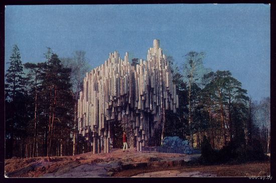 1971 год Хельсинки Памятник Я.Сибелиусу
