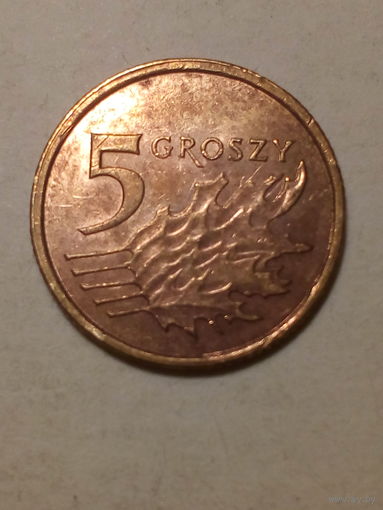 5 грош Польша 2013