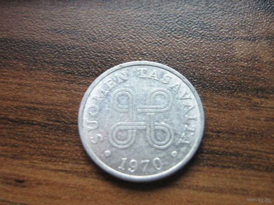 Финляндия 1 пенни 1970