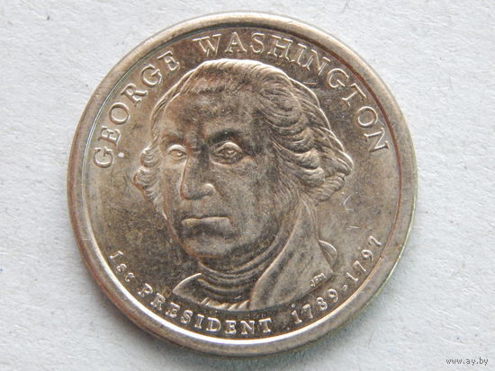 США 1 доллар 2007г.Джордж Вашингтон (1-ый президент).