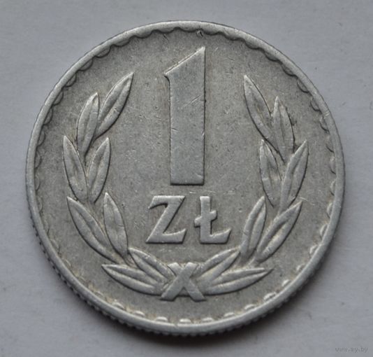 Польша, 1 злотый 1975 г.