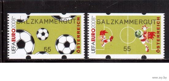 Австрия-2008(Мих.10-11)  ** , Спорт, ЧЕ-2008 по футболу, автоматы