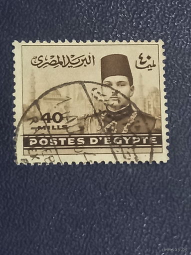 Египет. 1953г. Король Фарух