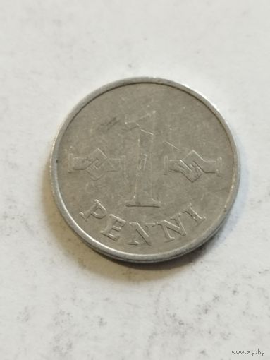 Финляндия 1 пенни 1972